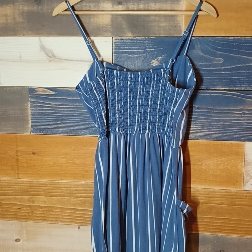 Jon & Anna Midi Blue dress L - Picture 6 of 8